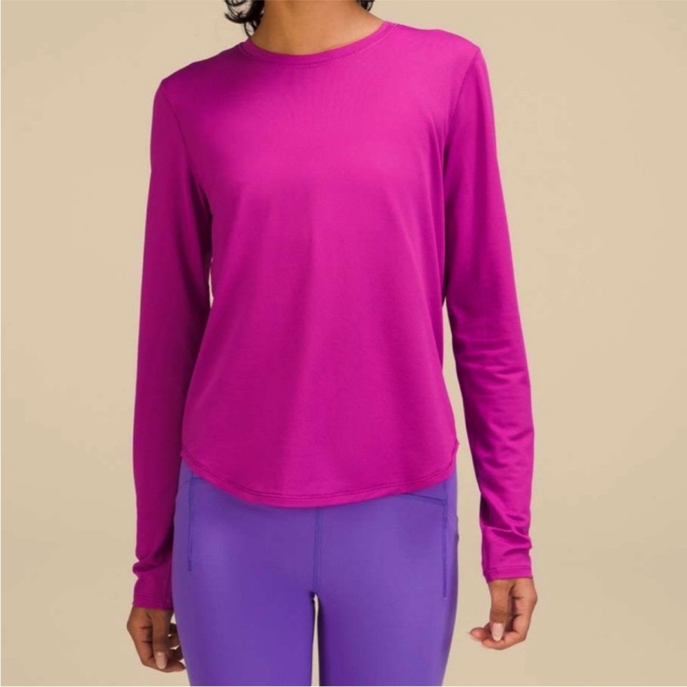 Lululemon High-Neck Running and Training Long Sleeve Shirt